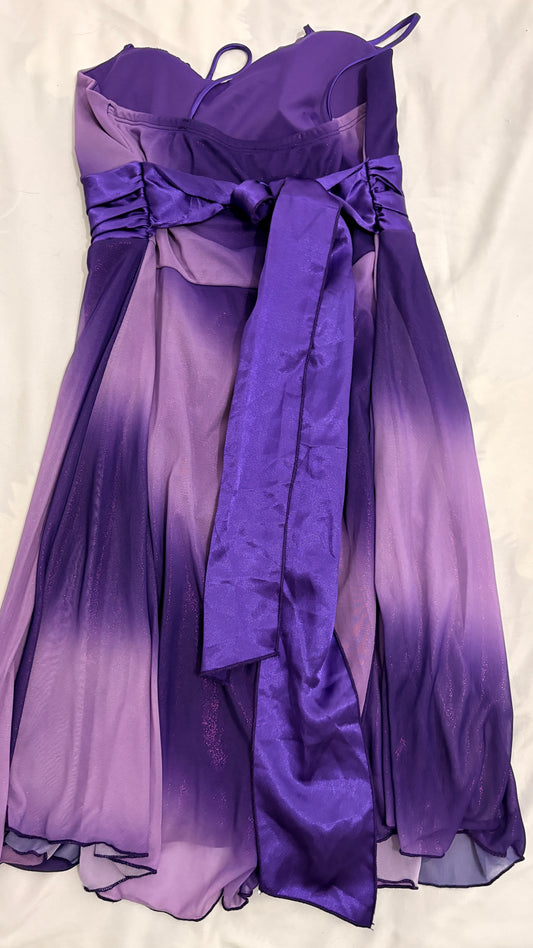 Vestido Neon morado Talla M