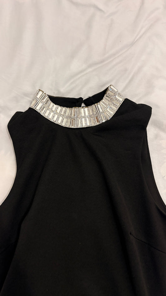 Vestido Papaya negro corto Talla S