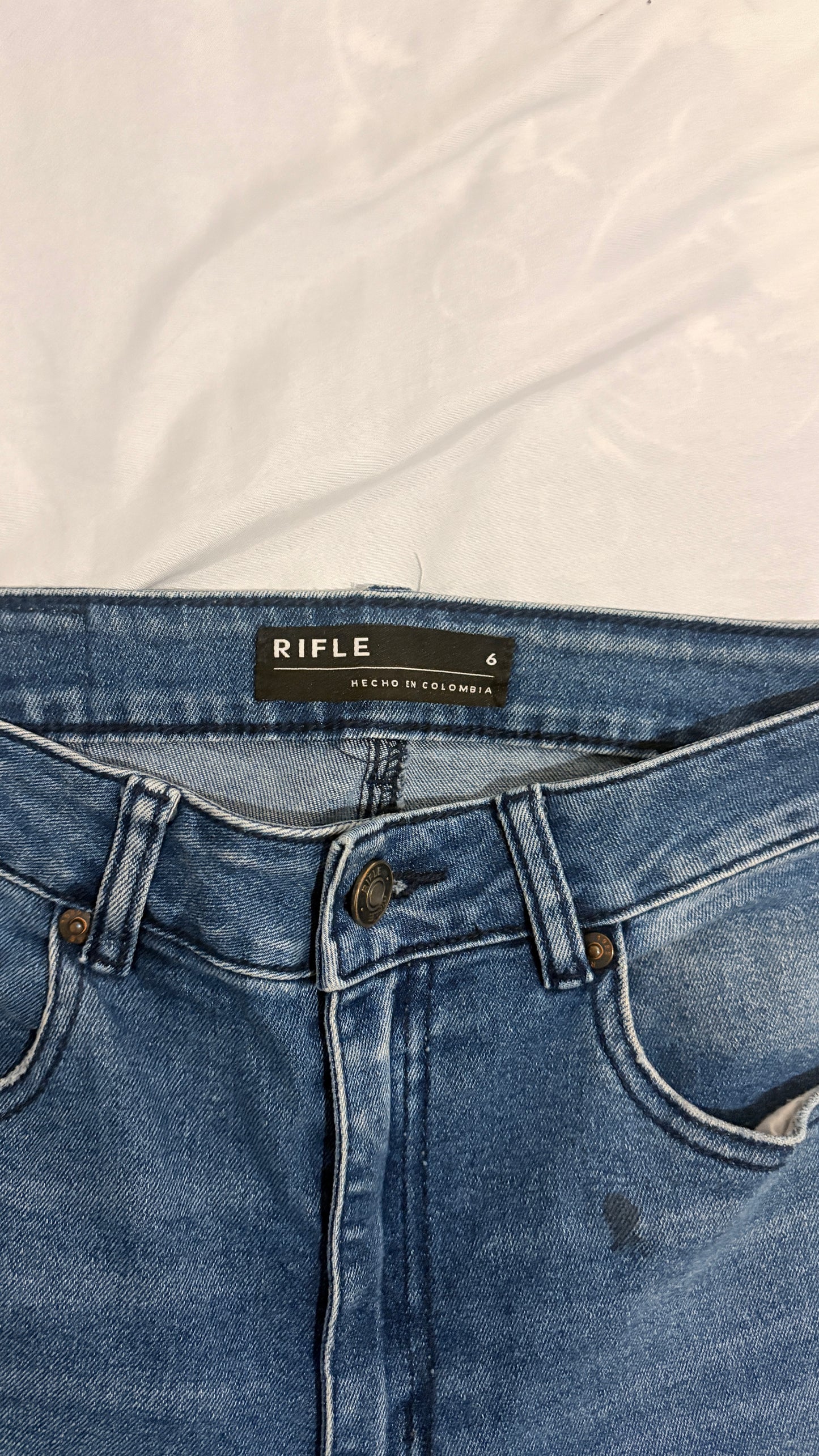 Jean Rifle Talla 6 bota vaquera