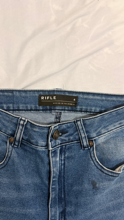 Jean Rifle Talla 6 bota vaquera