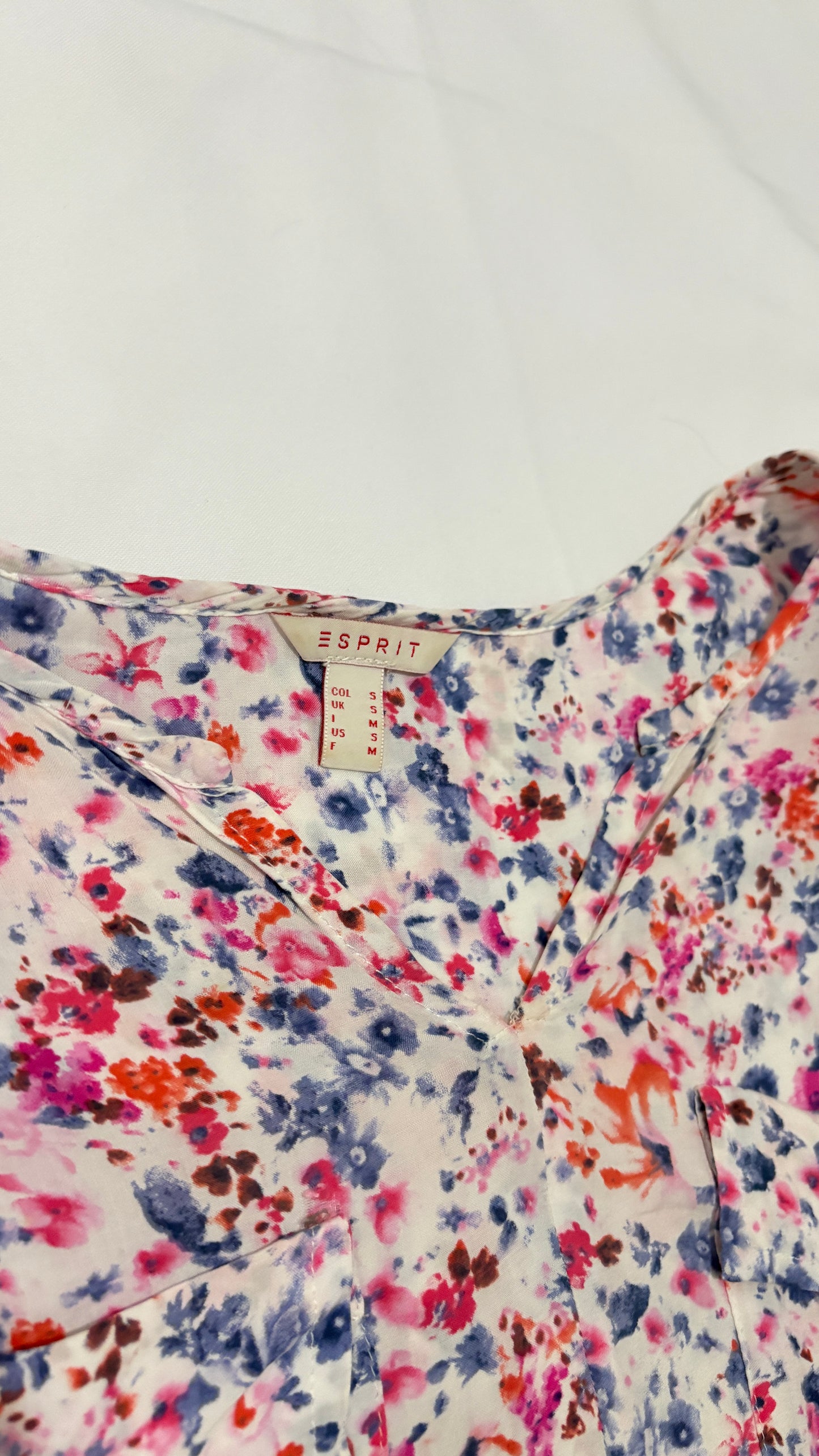 Camisa Esprit Floreada