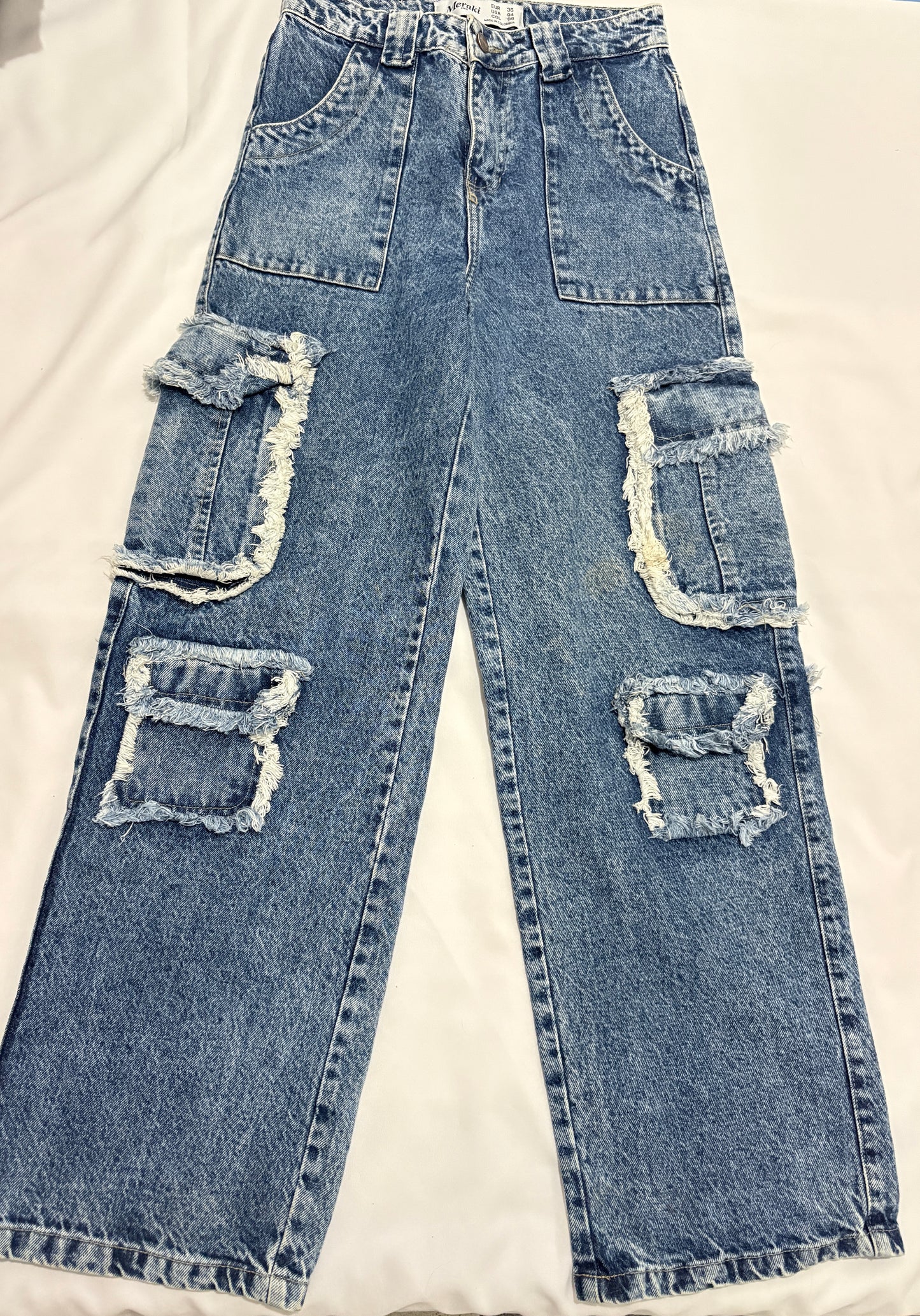 Jean Cargo Meraki Talla 8