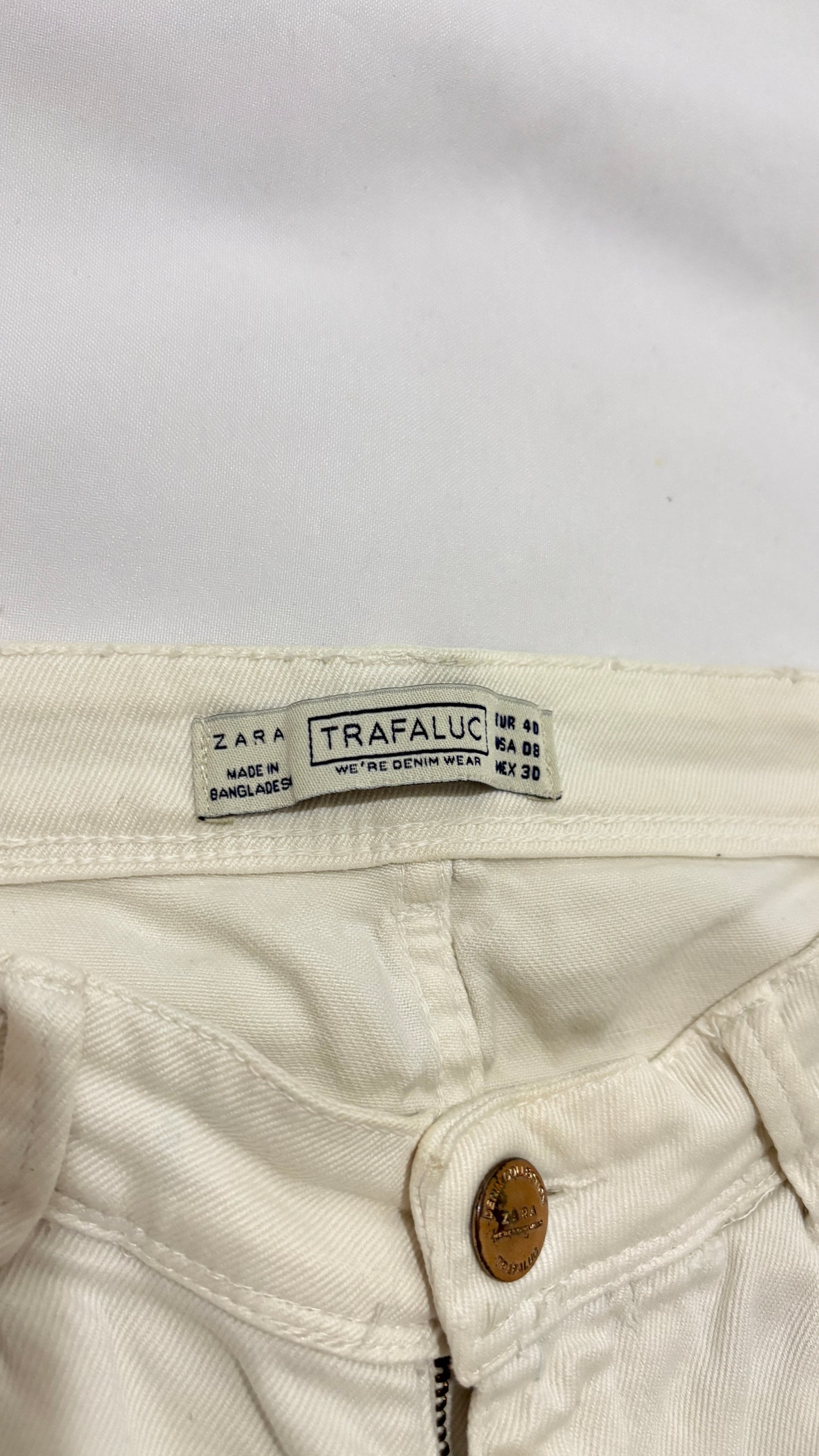Jean Zara beige 8