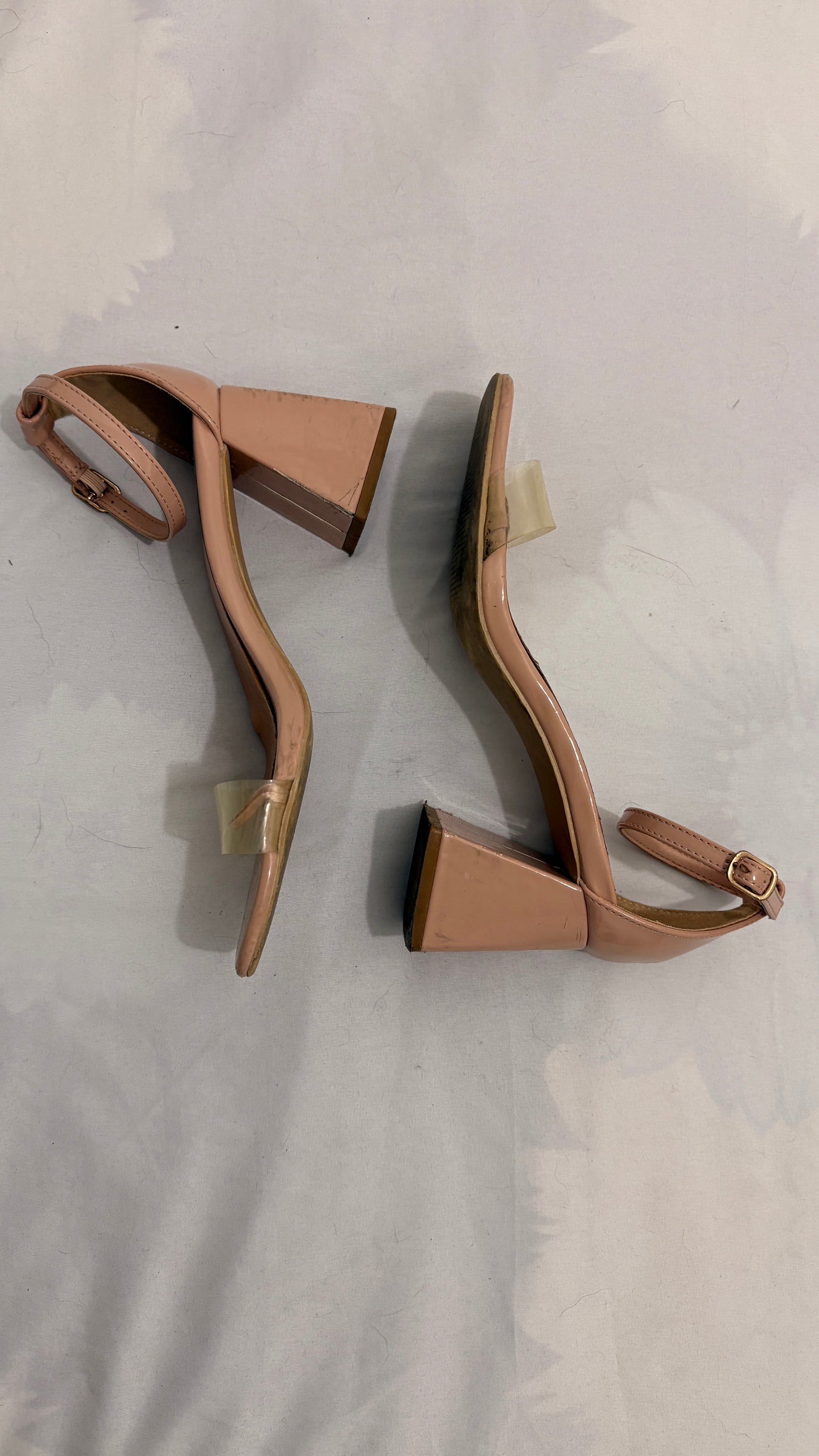 Tacones Ela Biege Talla 37
