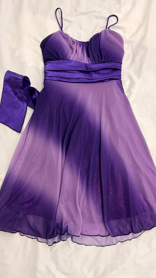 Vestido Neon morado Talla M