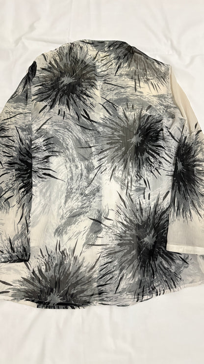 Blusa Bluss transparencias