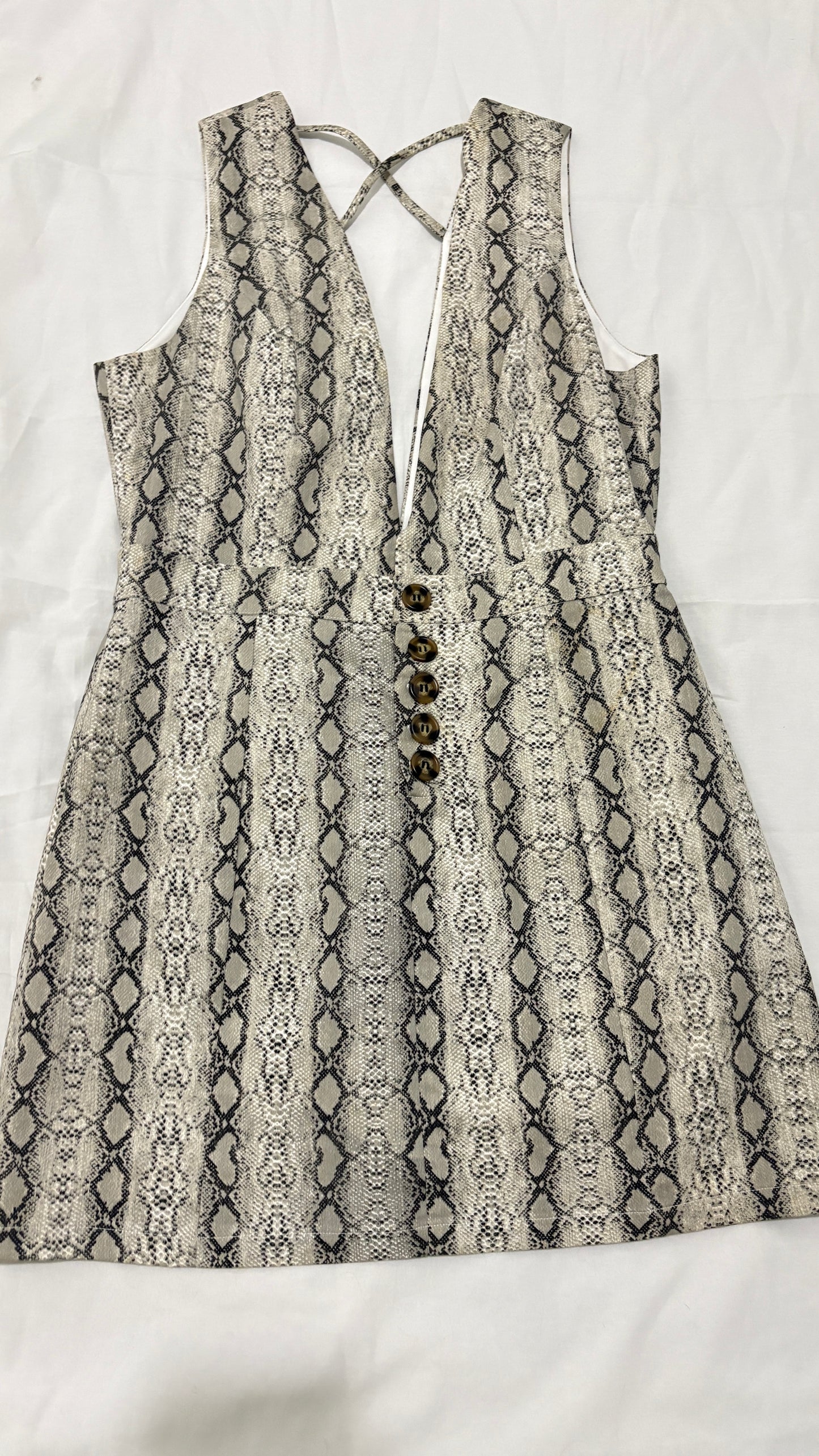 Vestido Navissi Animal Print