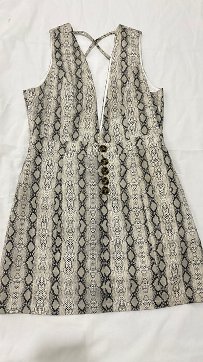 Vestido Navissi Animal Print