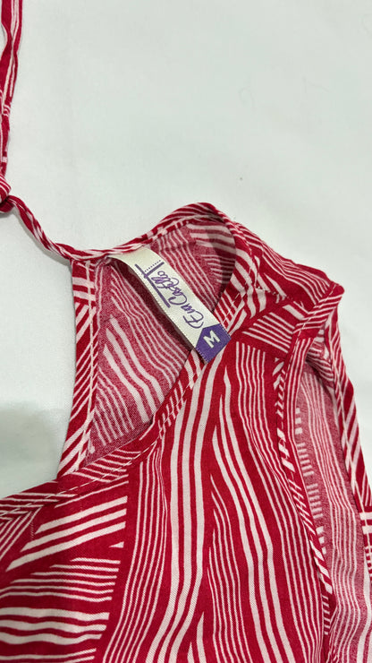 Blusa Eva Castillo Roja