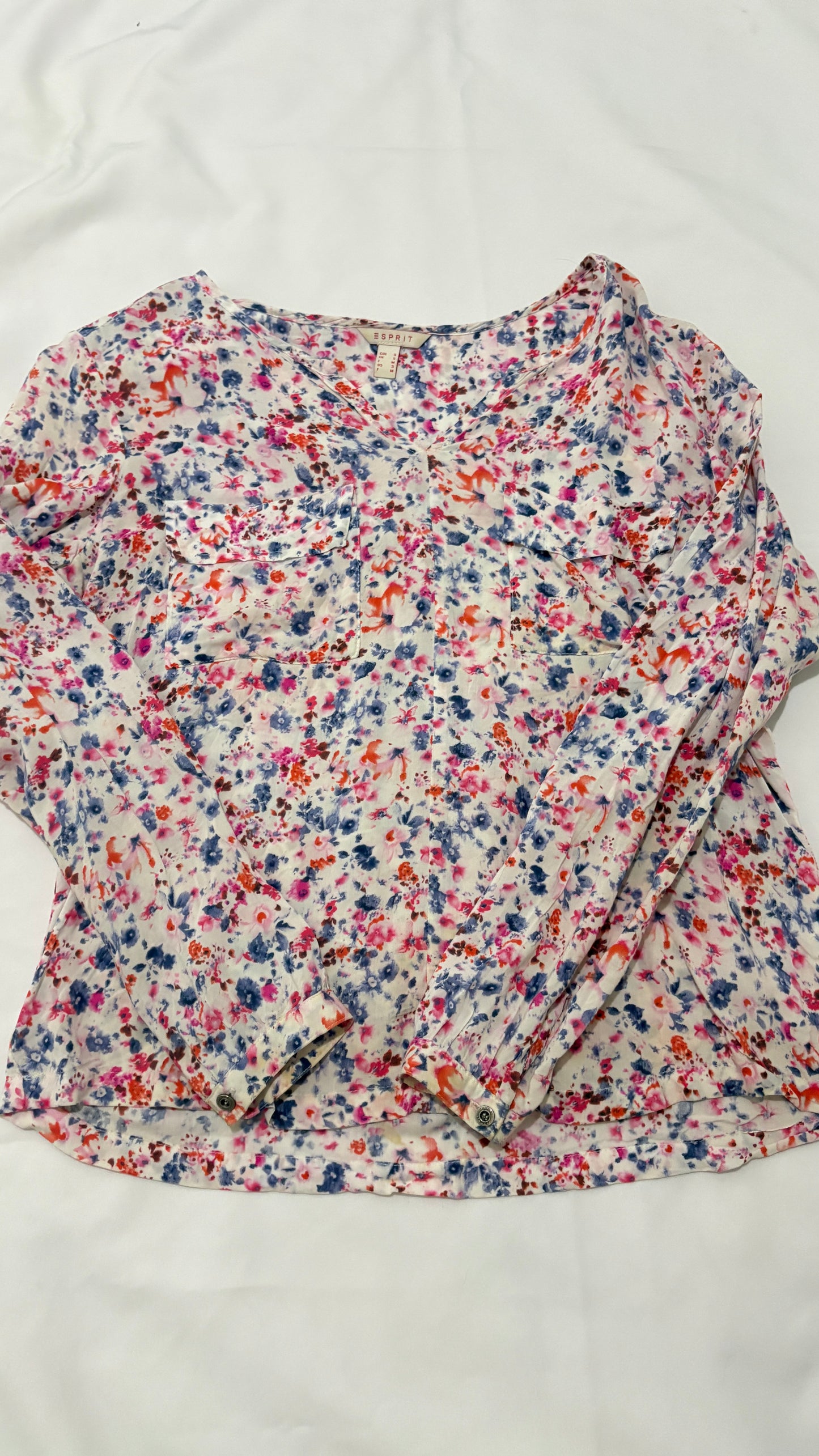 Camisa Esprit Floreada