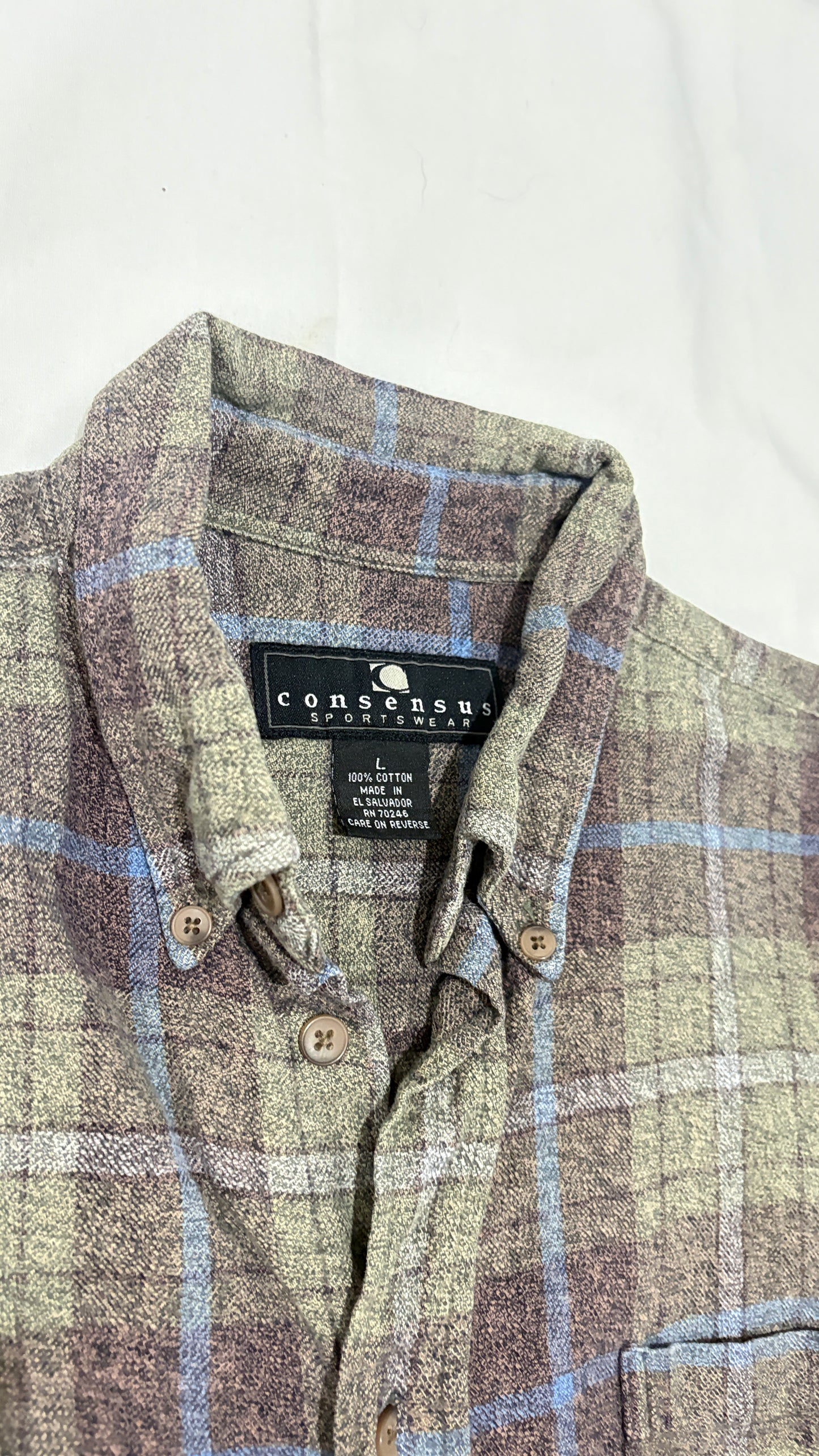 Camisa leñadora Consensus