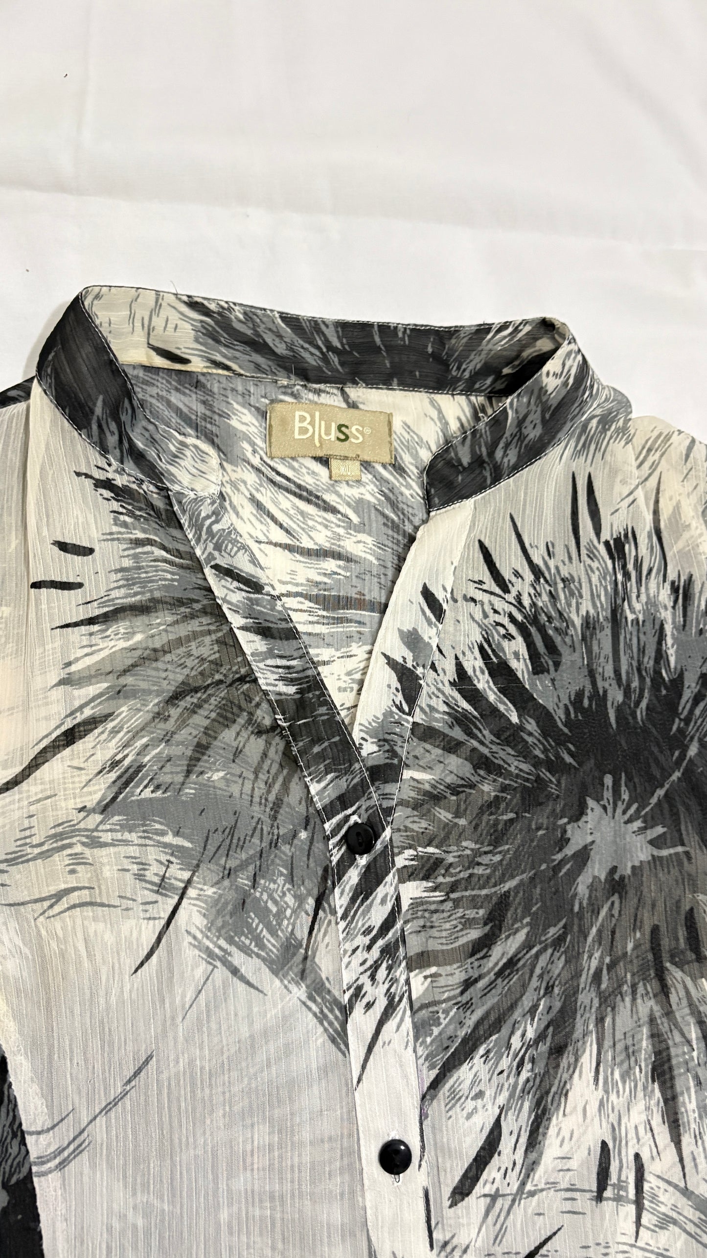 Blusa Bluss transparencias
