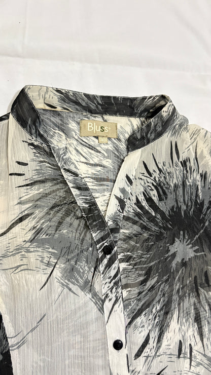 Blusa Bluss transparencias