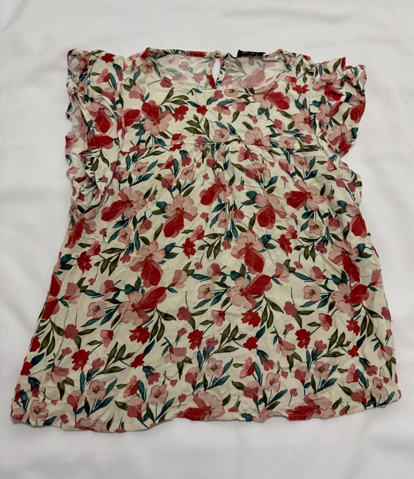 Blusa Naf Naf Floreada Talla M