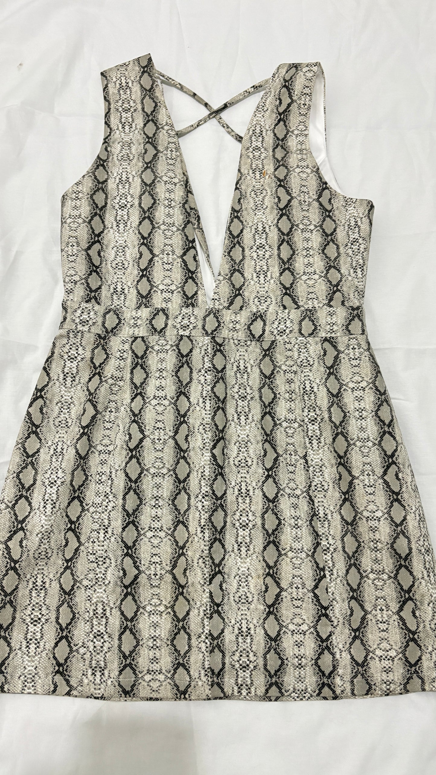 Vestido Navissi Animal Print