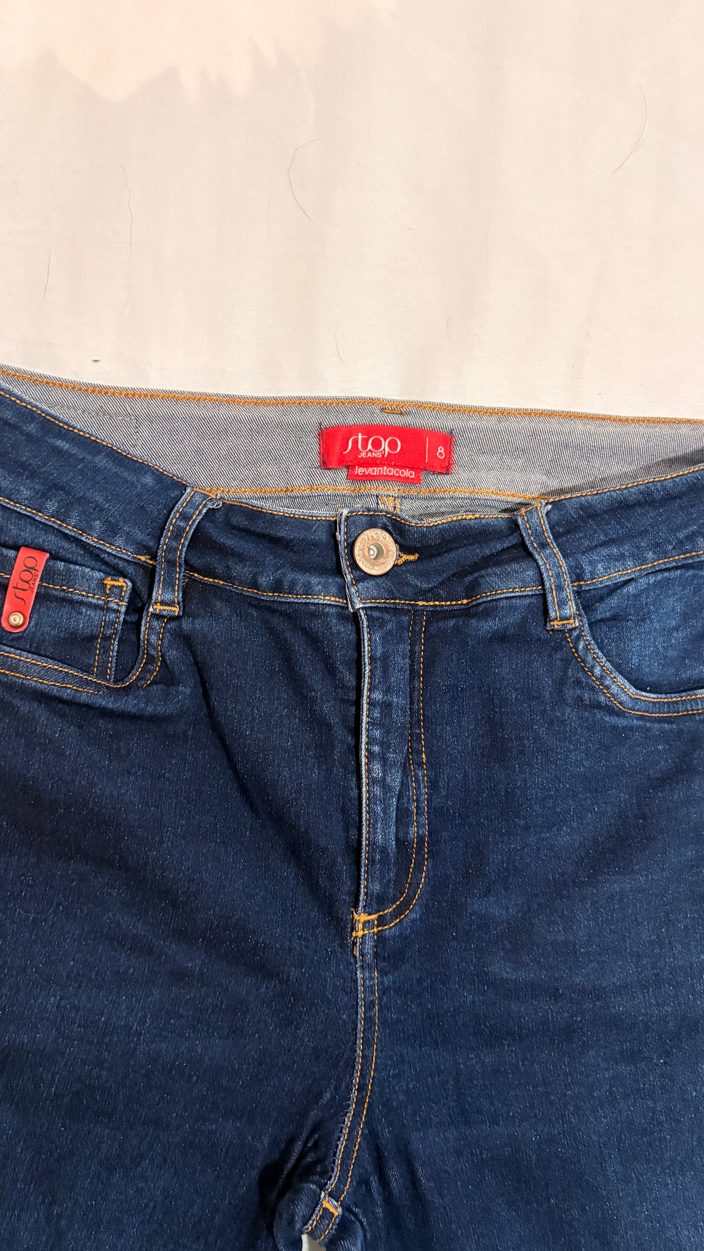 Jean demin skinny Stop Jeans negro Talla 8