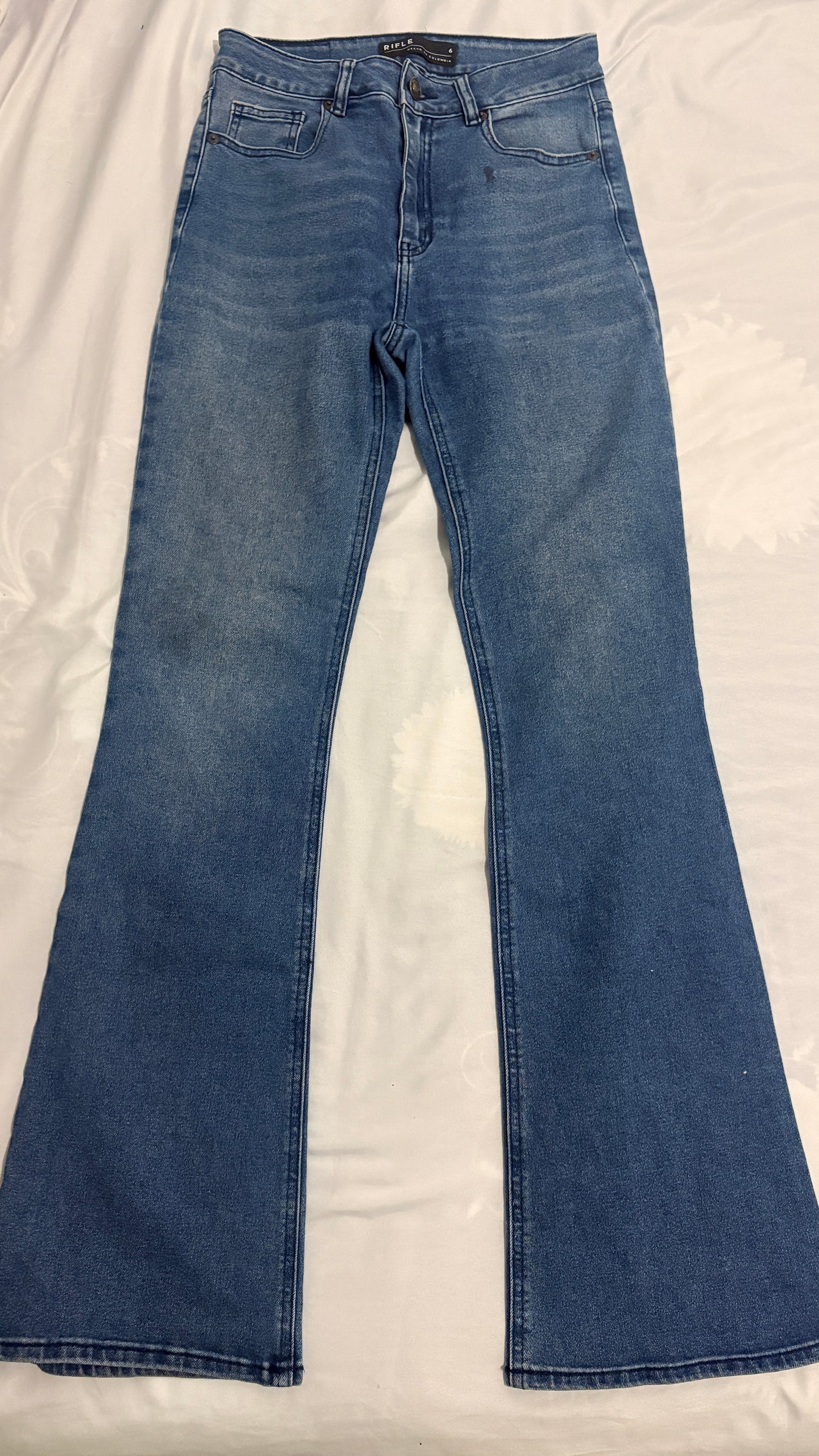 Jean Rifle Talla 6 bota vaquera