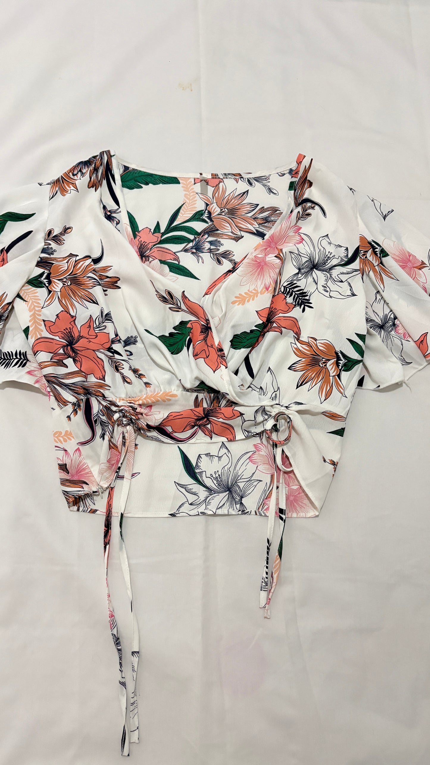 Blusa fashion escote V