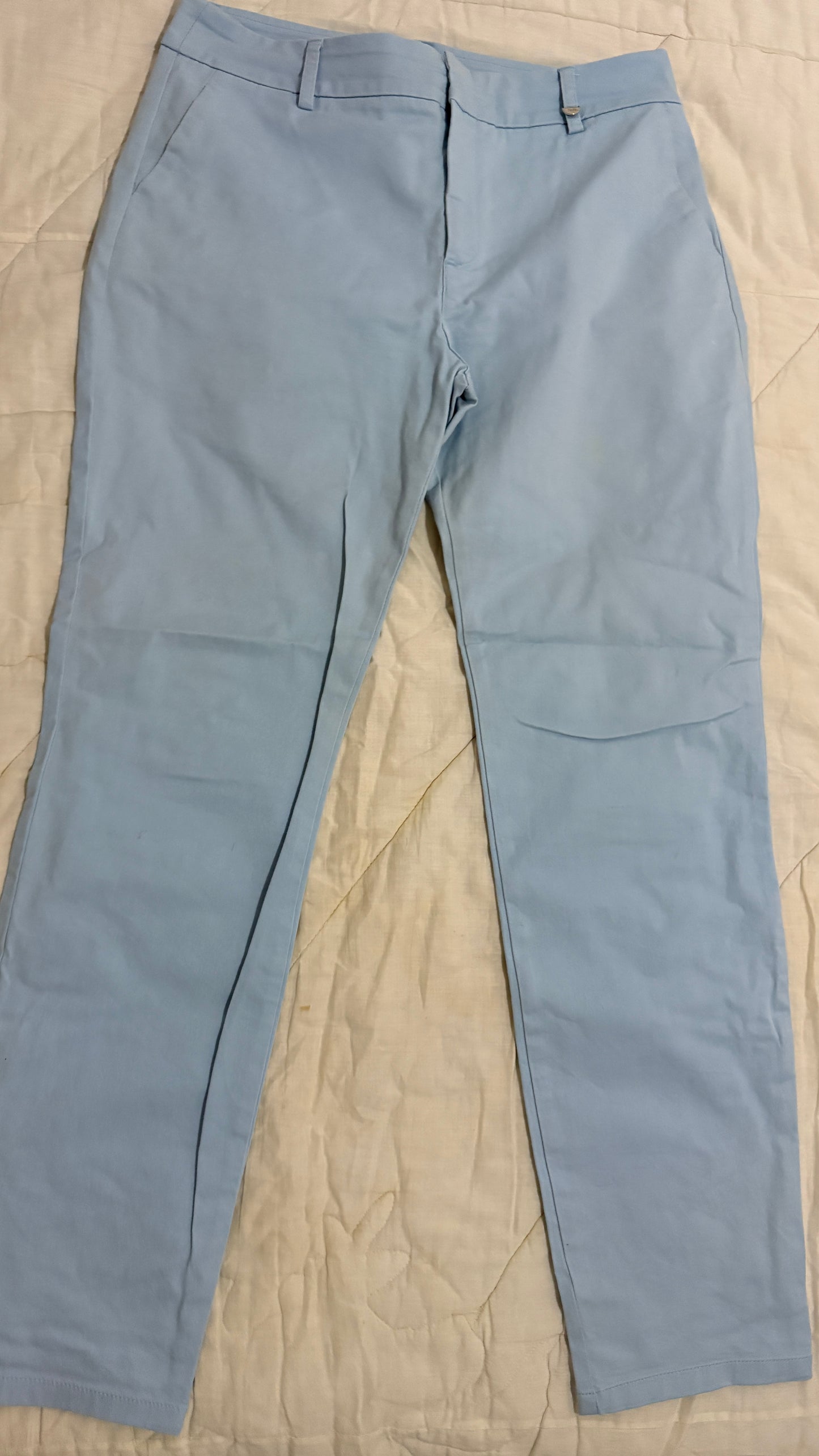 Pantalón de vestir celeste de Esprit
