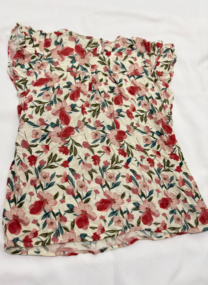 Blusa Naf Naf Floreada Talla M