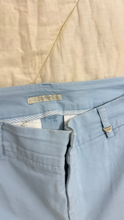 Pantalón de vestir celeste de Esprit