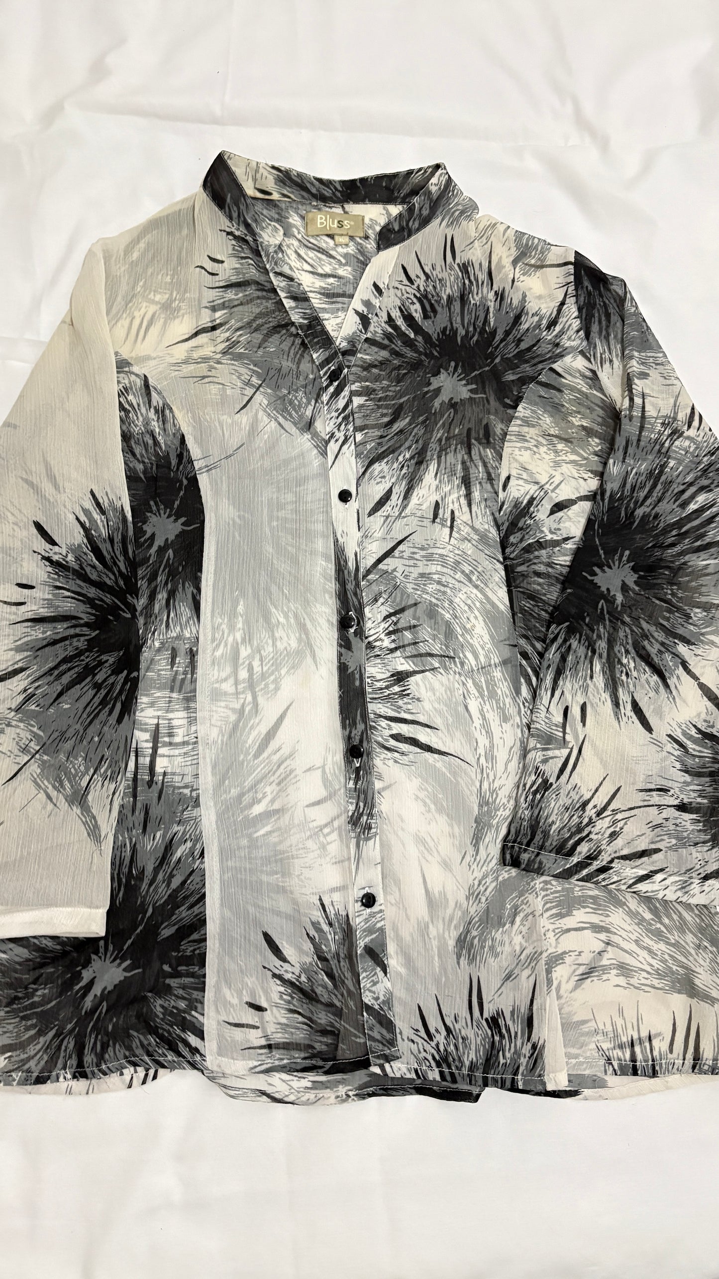 Blusa Bluss transparencias