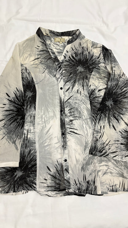 Blusa Bluss transparencias