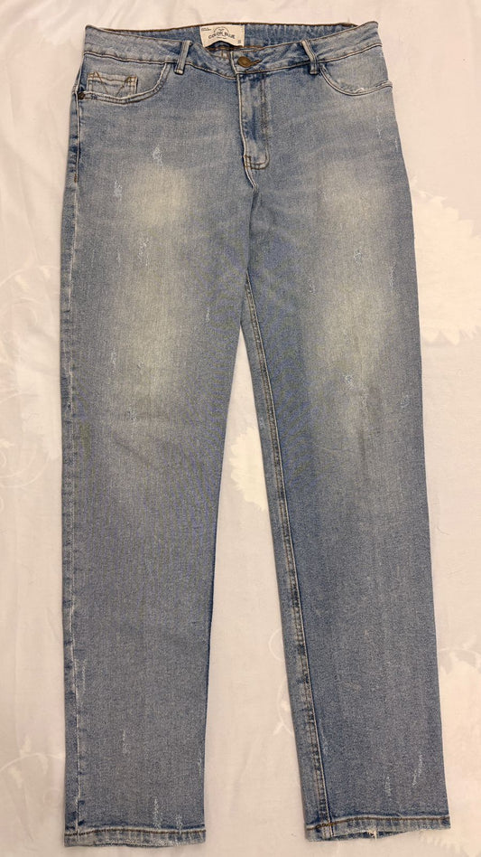 Jean Color Blue hombre azul claro Talla M